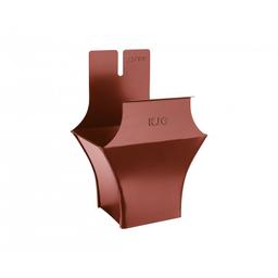 Wylot kwadratowy - Ocynkowana stal powlekana - Czerwony - Obraz 1