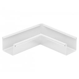 Narożnik wewnętrzny kwadratowy - Aluminium powlekane - Biały - Obraz 2