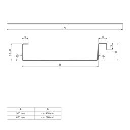 Taśma DX52 FALZ z folią obustronnie lakierowany – 250, 500 kg - Ocynkowana stal powlekana - Ceglasty - Obraz 2