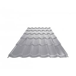 Blachodachówka UNI 1 - Ocynkowana stal powlekana - Srebrny - Obraz 1