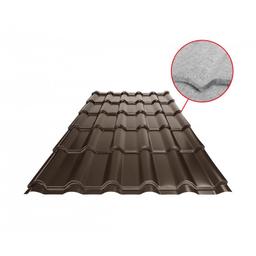 Blachodachówka UNI 2 SQ (sound – aqua) - Aluminium powlekane - Testa di Moro - Obraz 1