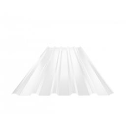 Trapez dachowy TR 35A - Ocynkowana stal powlekana - Biały - Obraz 1