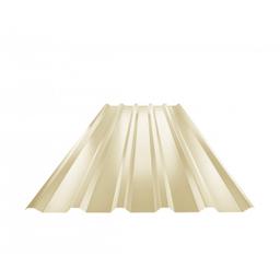 Trapez dachowy z przetłoczeniem TR 35A+ - Ocynkowana stal powlekana - Kość słoniowa - Obraz 1