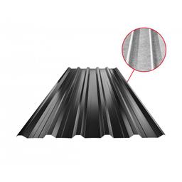 Trapez dachowy z przetłoczeniem TR 35A+ SQ (sound – aqua) - Ocynkowana stal powlekana - Czarny - Obraz 1