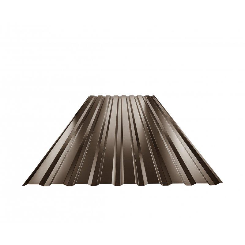 Trapez elewacyjny TR 18B - Aluminium powlekane - Testa di Moro - Obraz