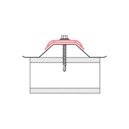 Kalota aluminiowa podkładka TR 18 - Aluminium - Natur - Obraz 4