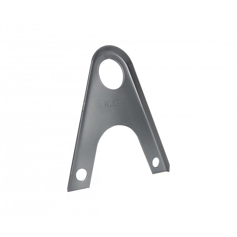 Przedłużka do uchwytu rury łapacza śniegu dla rąbka stojącego - Aluminium – Natur - Ocynkowana stal powlekana – Antracyt - Obraz