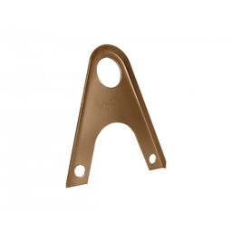 Przedłużka do uchwytu rury łapacza śniegu dla rąbka stojącego - Aluminium – Natur - Ocynkowana stal powlekana – Miedź metaliczna - Obraz 1