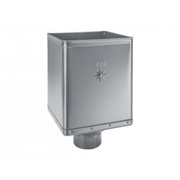 Kosz zlewowy DESIGN ekscentryczny - Ocynkowana stal powlekana - Szary - Obraz 1