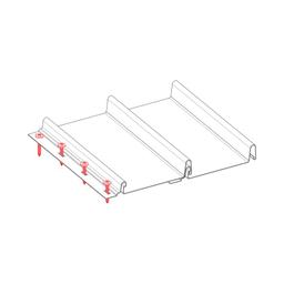 Wkręt montażowy samowiercący GM-S z łbem płaskim - Ocynkowana stal - Natur - Obraz 3