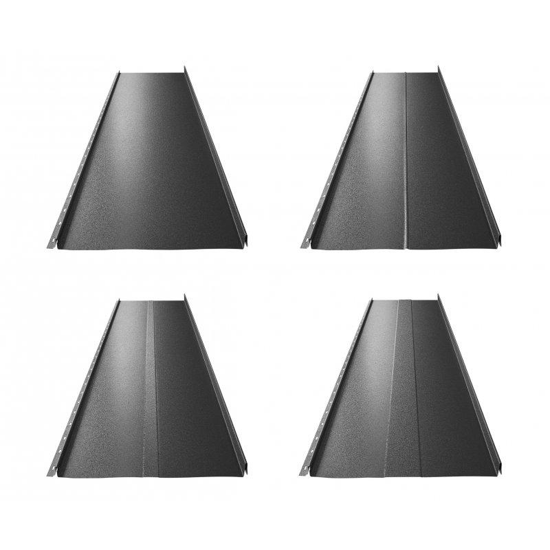 Panel dachowy CLICK 205 P, R, T25, T58 - Ocynkowana stal powlekana
MATT - Antracyt MATT - Obraz