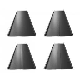 Panel dachowy CLICK 205 P, R, T25, T58 - Ocynkowana stal powlekana
MATT - Antracyt MATT - Obraz 1