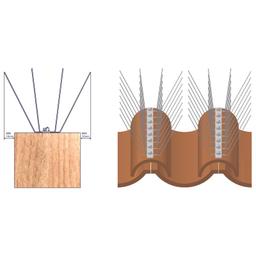 Kolce przeciw ptakom - Stal nierdzewna - Natur - Obraz 4