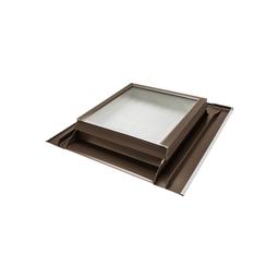 Wyłaz dachowy STANDARD - Ocynkowana stal powlekana - Testa di Moro - Obraz 1