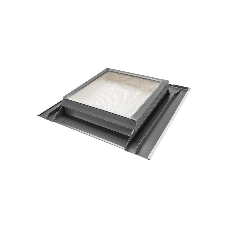 Wyłaz dachowy STANDARD - Ocynkowana stal powlekana - Antracyt - Obraz