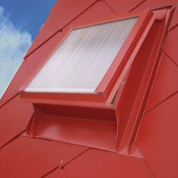 Wyłaz dachowy STANDARD - Ocynkowana stal powlekana - Ceglasty - Obraz 2