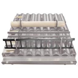 Łapacz śniegu drabinka 20/3 - Ocynkowana stal powlekana - Antracyt - Obraz 2