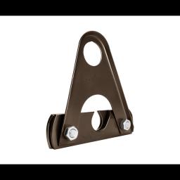 Przedłużka do uchwytu rury łapacza śniegu dla rąbka stojącego - Aluminium – Natur - Ocynkowana stal powlekana – Ciemno brazowy ČOKO - Obraz 2