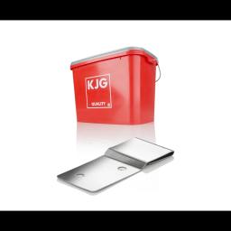 Haftka do dachówki kwadratowej stal nierdzewna - Stal nierdzewna - AISI 304 BA – lustrzany połysk - Obraz 1