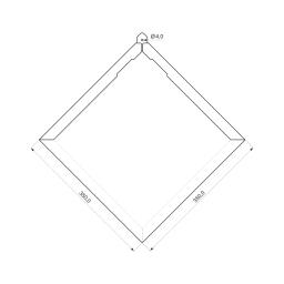 Dachówka romb - Tytan-cynk
Patynowany - Niebiesko szary - Obraz 2