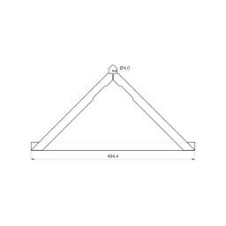 Dachówka początkowa do rombu - Ocynkowana stal powlekana
STUCCO - Antracyt STUCCO - Obraz 2