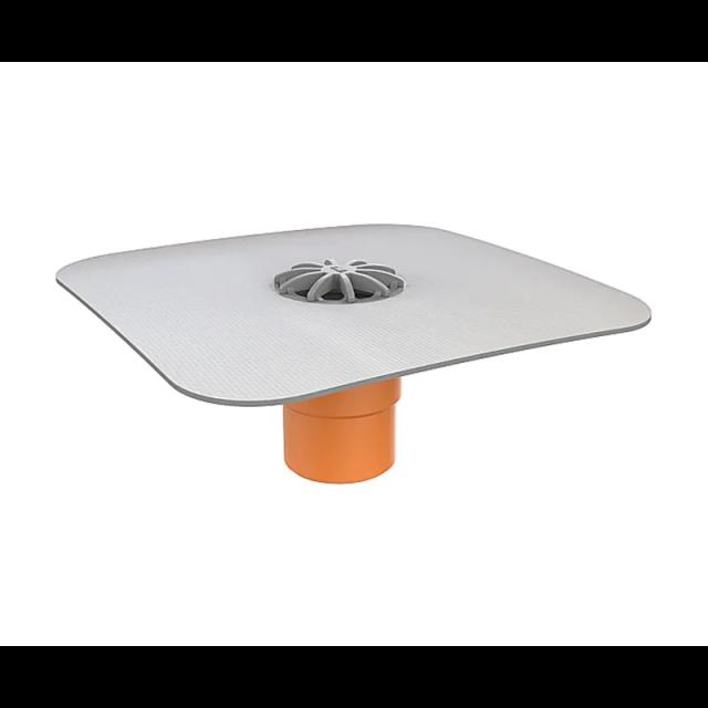 Obraz - PVC balkonowy wpust z kołnierzem pionowynull