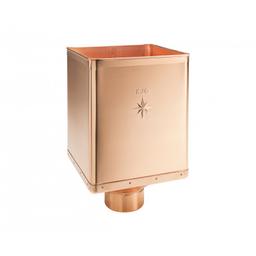 Kosz zlewowy DESIGN ekscentryczny - Miedź - Natur - Obraz 1