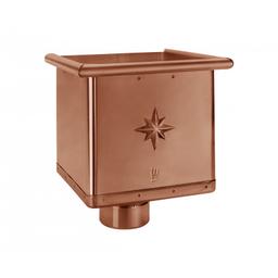 Kosz zlewowy kubiczny ekscentryczny - Aluminium powlekane - Ceglasty - Obraz 1